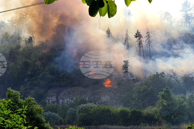 Русе - пожар