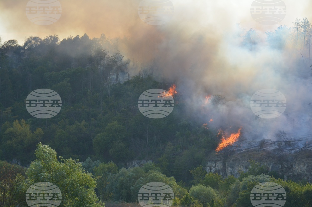 Русе - пожар