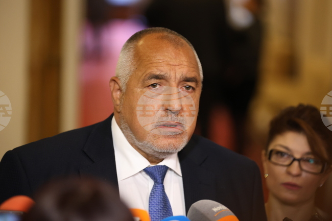 Парламент - Бойко Борисов - изявление