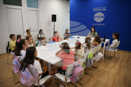 Национален пресклуб на БТА Благоевград - посещение - деца