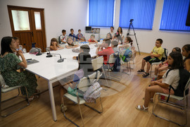 Национален пресклуб на БТА Благоевград - посещение - деца