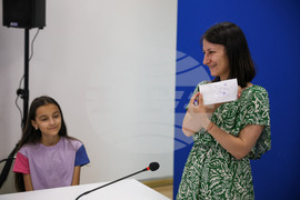 Национален пресклуб на БТА Благоевград - посещение - деца