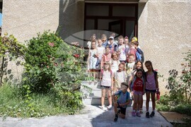 Национален пресклуб на БТА Благоевград - посещение - деца