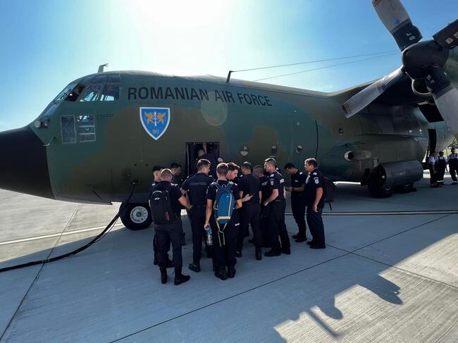 Румъния - спасителни екипи - пожари в Гърция - техника - изпращане