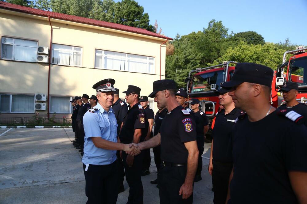 Румъния - спасителни екипи - пожари в Гърция - техника - изпращане