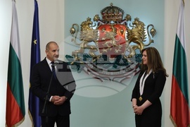 Румен Радев - орден „Мадарски конник“ - Текла Харангозо