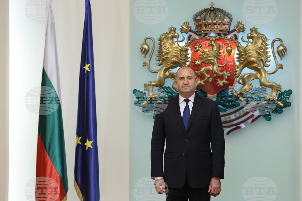 Румен Радев - орден „Мадарски конник“