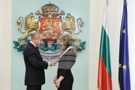 Румен Радев - орден „Мадарски конник“ - Текла Харангозо