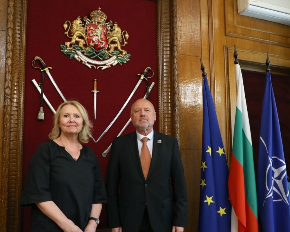 Defence Minister Tagarev Meets Croatian Ambassador Ognjanovac