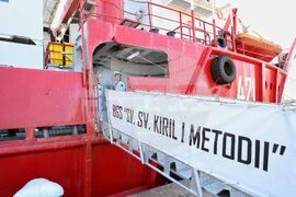 Бургас - кораб „Св. Св. Кирил и Методий“ - мониторинг на водите