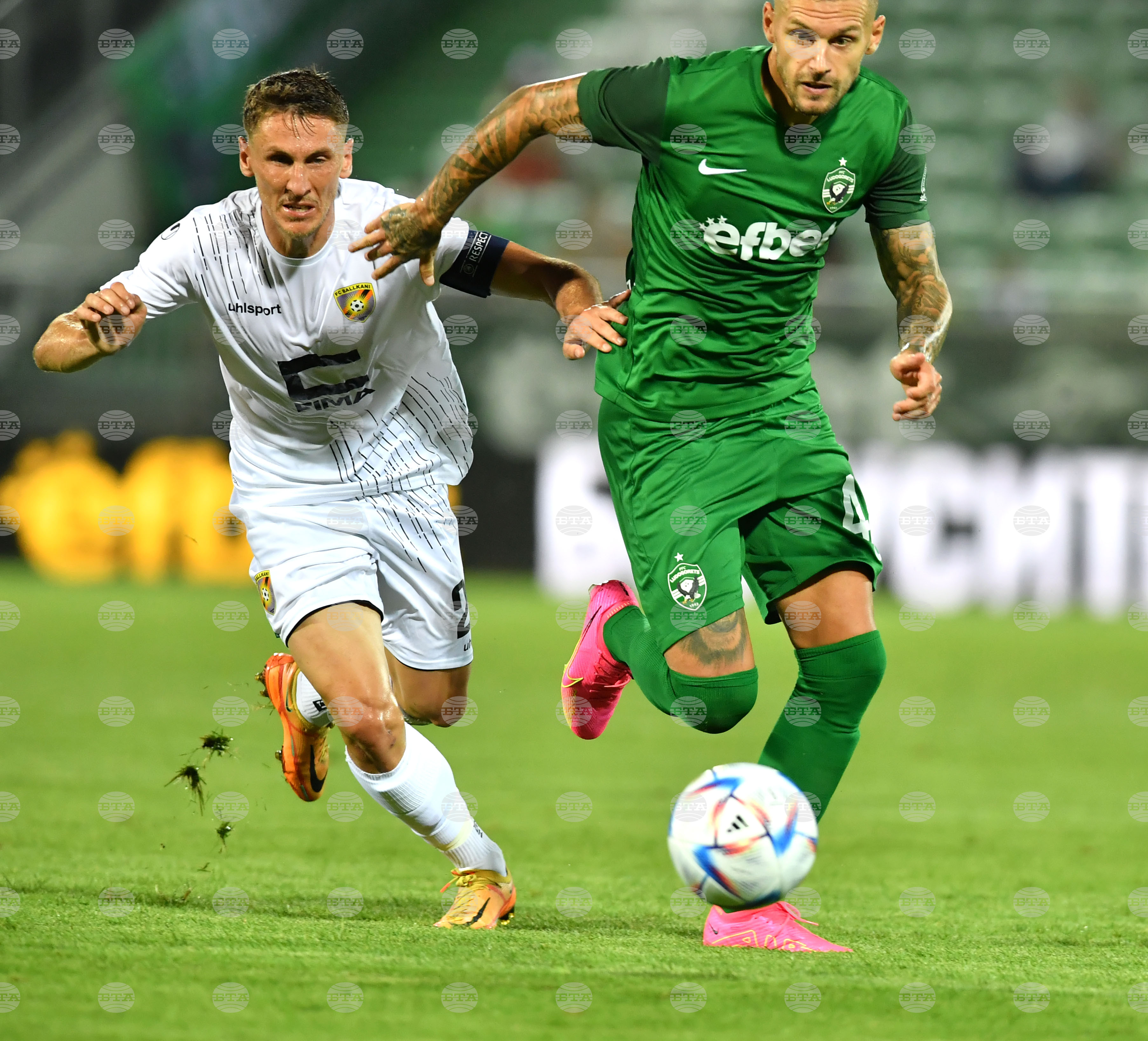 Разград - футбол - „Лудогорец" - „Балкани"