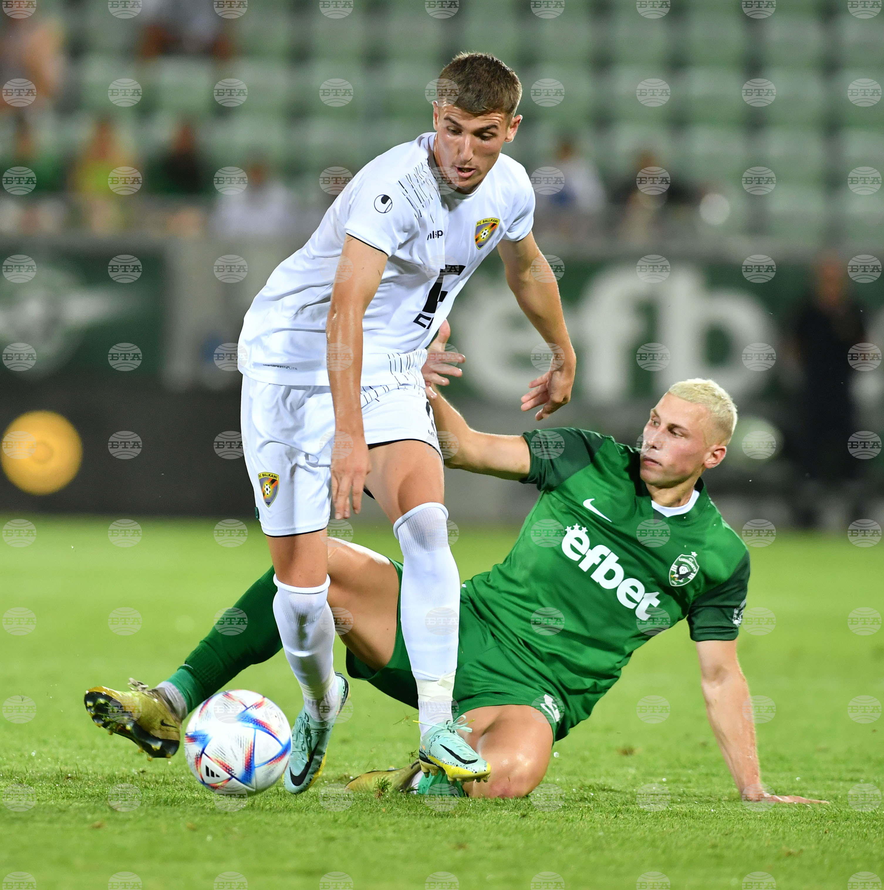 Разград - футбол - „Лудогорец" - „Балкани"