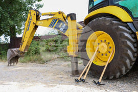 Благоевград - улица "Промишлена" - първа копка