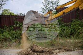 Благоевград - улица "Промишлена" - първа копка