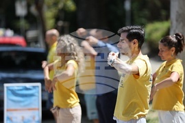 Българска Фалун Дафа Асоциация - протест