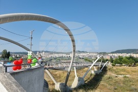 Кърджали - пешеходен мост - откриване