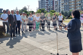 Кърджали - пешеходен мост - откриване