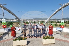 Кърджали - пешеходен мост - откриване