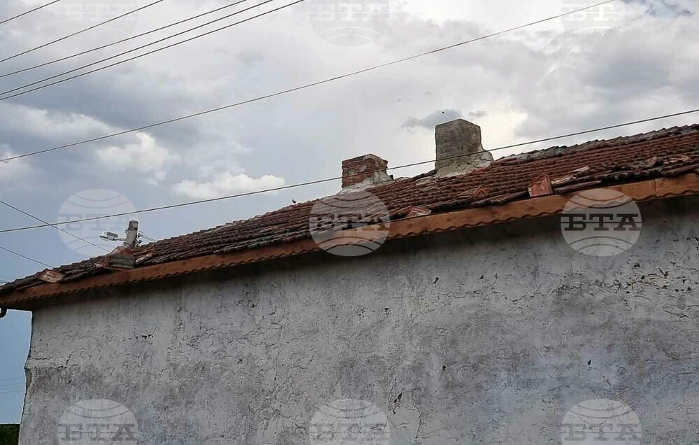 Стара Загора - буря - щети