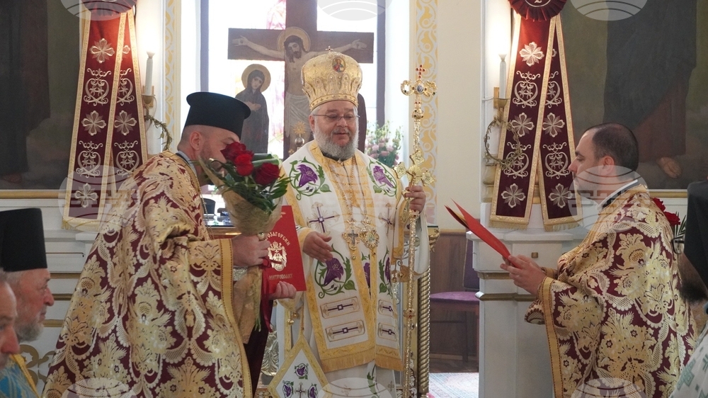 На Илинден Старозагорският митрополит Киприан служи в храм "Св. пророк Илия" в Казанлък