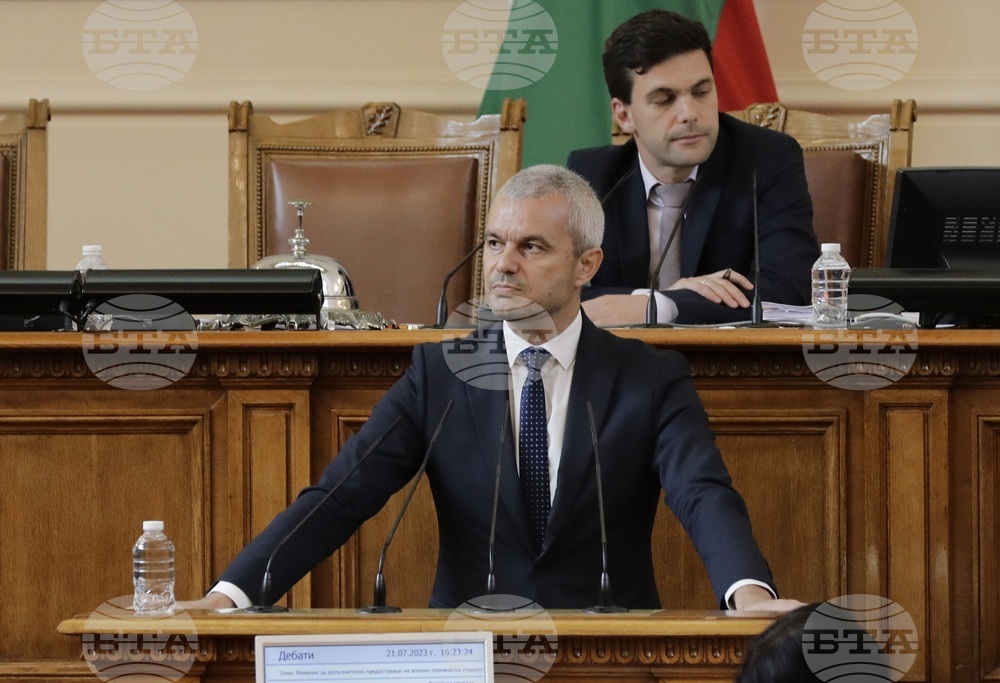 Парламент - заседание - Костадин Костадинов