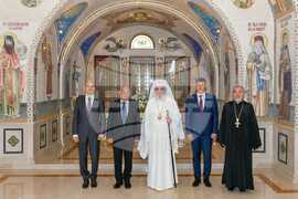 Румъния -  Радко Влайков - патриарх Даниил - среща