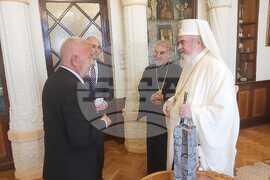 Румъния -  Радко Влайков - патриарх Даниил - среща