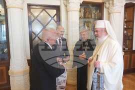 Румъния -  Радко Влайков - патриарх Даниил - среща