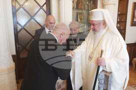 Румъния -  Радко Влайков - патриарх Даниил - среща