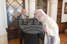 Румъния -  Радко Влайков - патриарх Даниил - среща