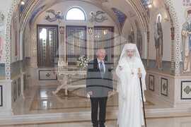 Румъния -  Радко Влайков - патриарх Даниил - среща