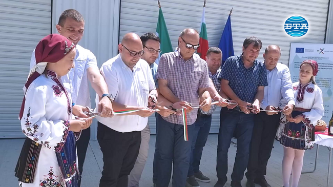 С официална церемония и водосвет откриха сепариращата и компостираща инсталации в Разград