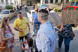 Република Северна Македония - хора с диабет - предупредителен протест