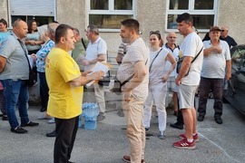 Република Северна Македония - хора с диабет - предупредителен протест