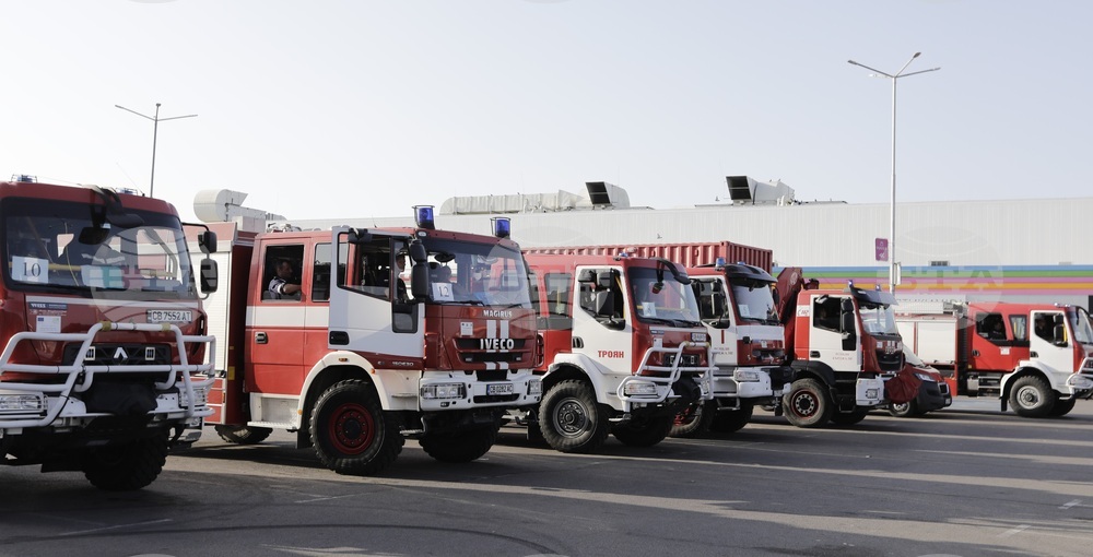Български пожарникари заминават за Гърция