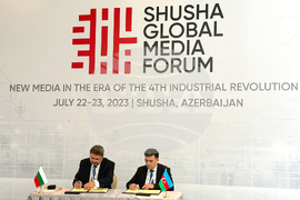 Азербайджан - БТА - АЗЕРТАДЖ - меморандум за сътрудничество