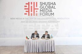 Азербайджан - БТА - АЗЕРТАДЖ - меморандум за сътрудничество