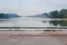 Пловдив - Пожар на Гребната база