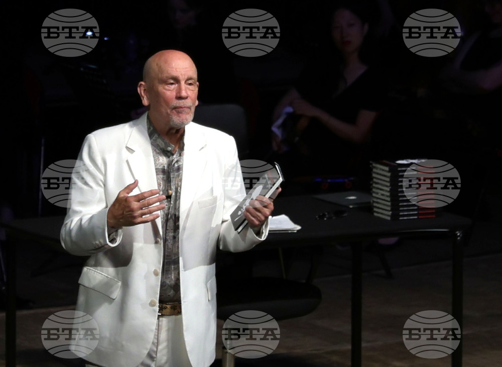 John Malkovich Receives Bulgarian Culture Ministry Honour
