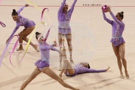 Художествена гимнастика - ансамбъл - България