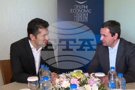 Гърция - Кирил Петков - Албин Курти - среща