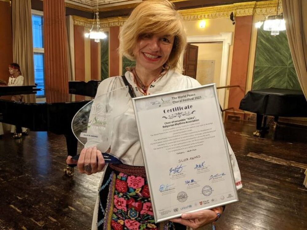 Хорът за български народни песни „Китка“ във Виена ще участва в Международния хоров фестивал на мира 