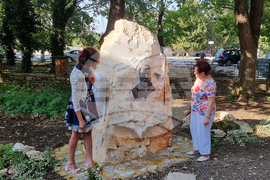 Село Гурково - Йордан Кръчмаров - паметник - откриване