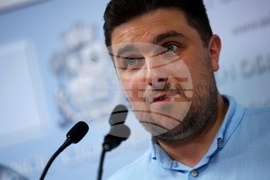 Общински съветници - пресконференция - Гергин Борисов