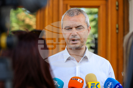 Костадин Костадинов - брифинг