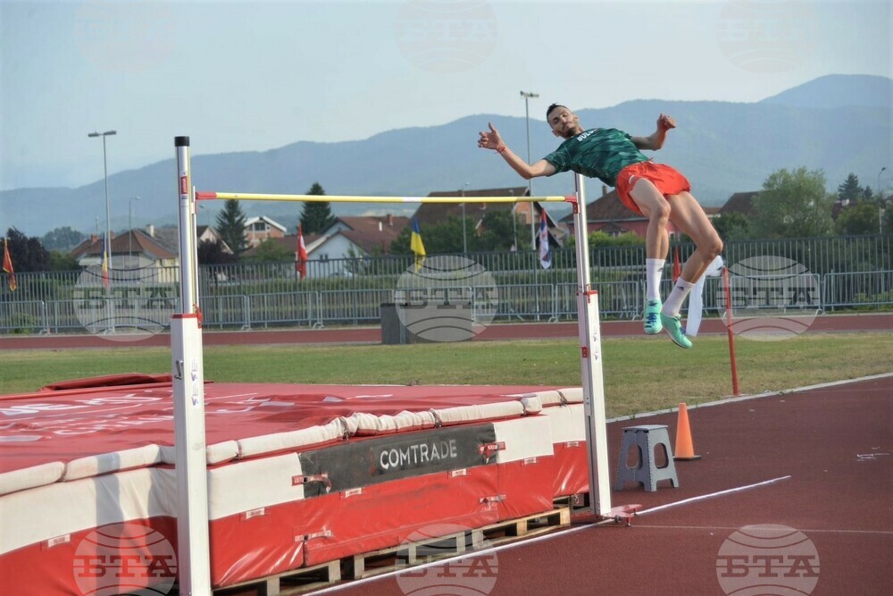 High Jumper Tihomir Ivanov Wins Silver in Leverkusen