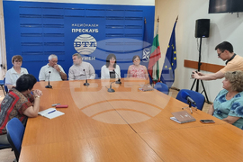 Национален пресклуб на БТА Шумен - пресконференция - нова църква