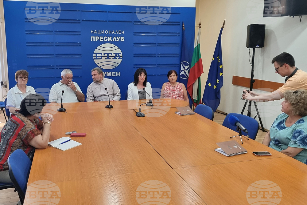 Национален пресклуб на БТА Шумен - пресконференция - нова църква