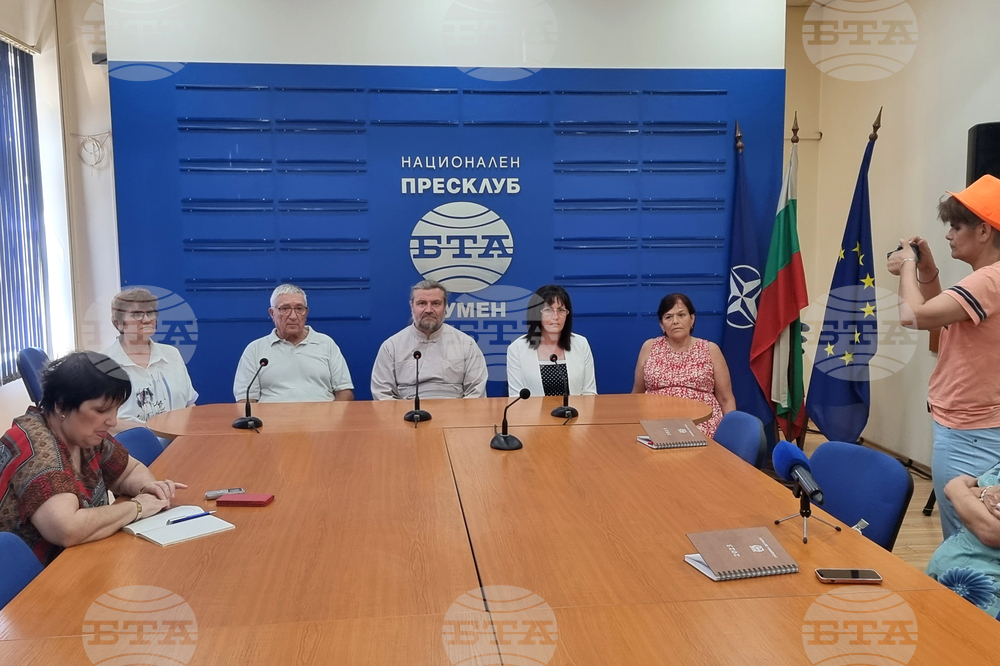 Национален пресклуб на БТА Шумен - пресконференция - нова църква