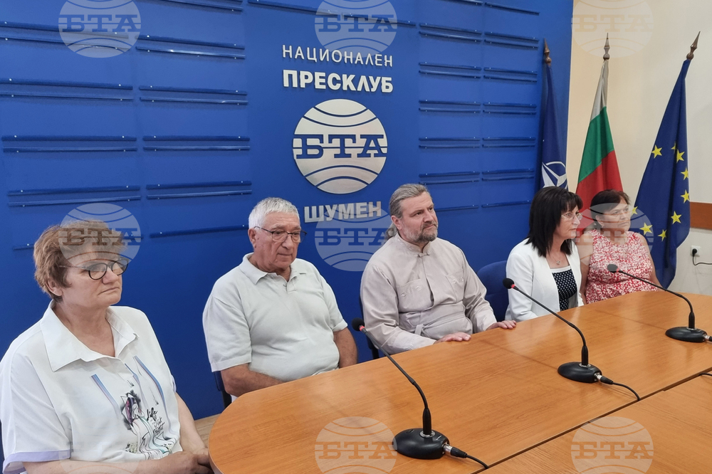 Национален пресклуб на БТА Шумен - пресконференция - нова църква